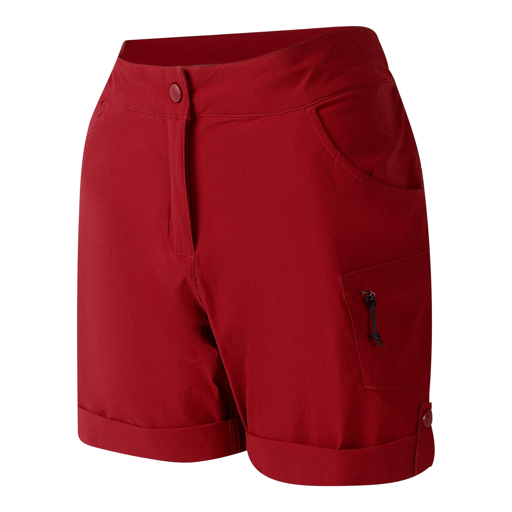 Short Uni En Nylon MELODIC Femme (Rouge Sang) 3/5