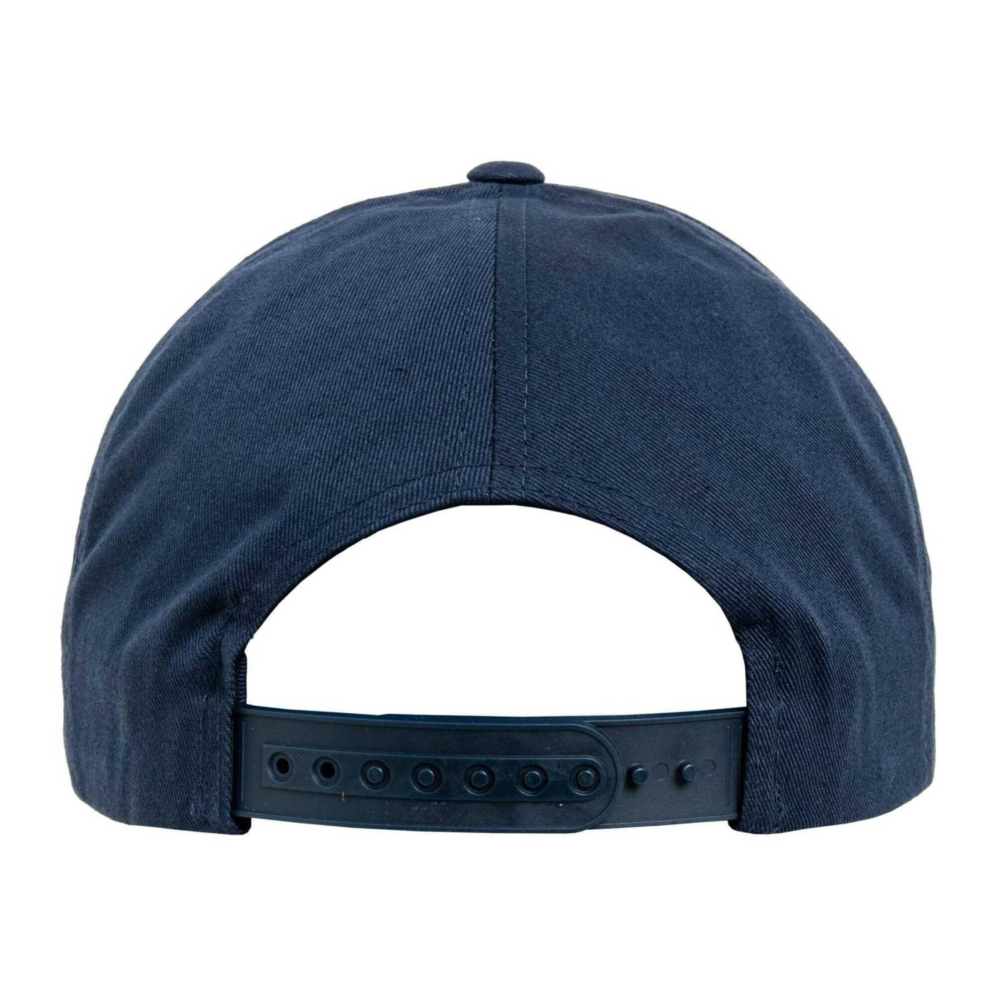 Cappellino Da Baseball 5 Pannelli Flexfit Classic Blu Navy 2/4