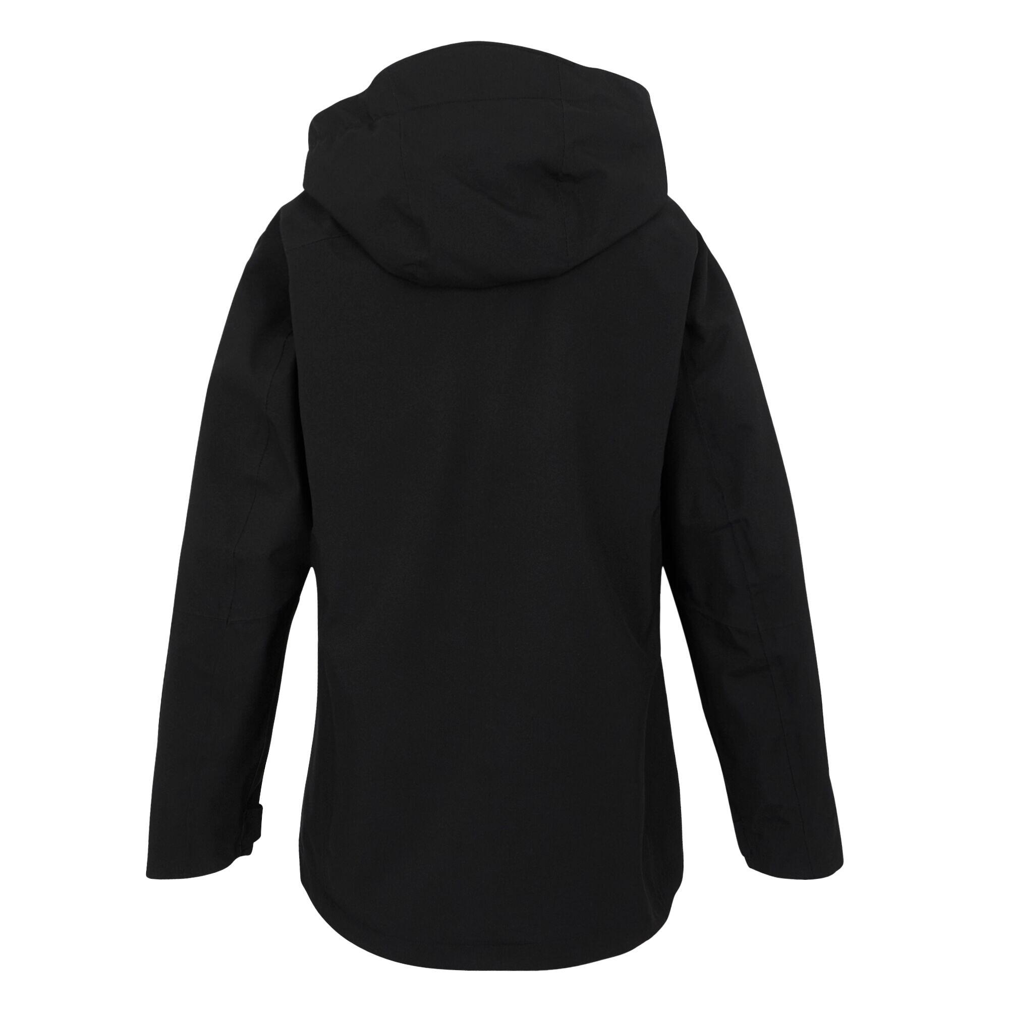 Veste Imperméable À Capuche BIRCHDALE Femme (Noir / Gris Foncé) 2/4