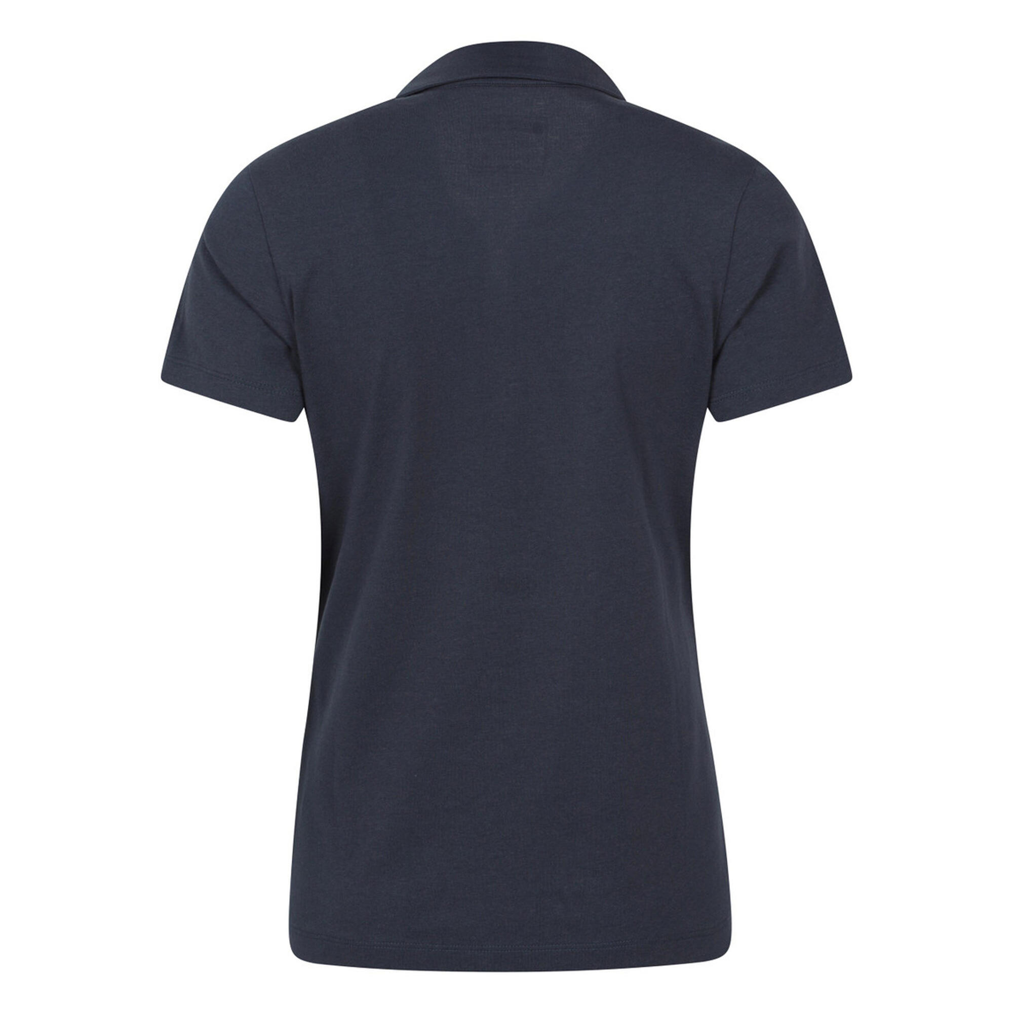 Poloshirt Mit UVSchutz für Damen Marineblau 2/4