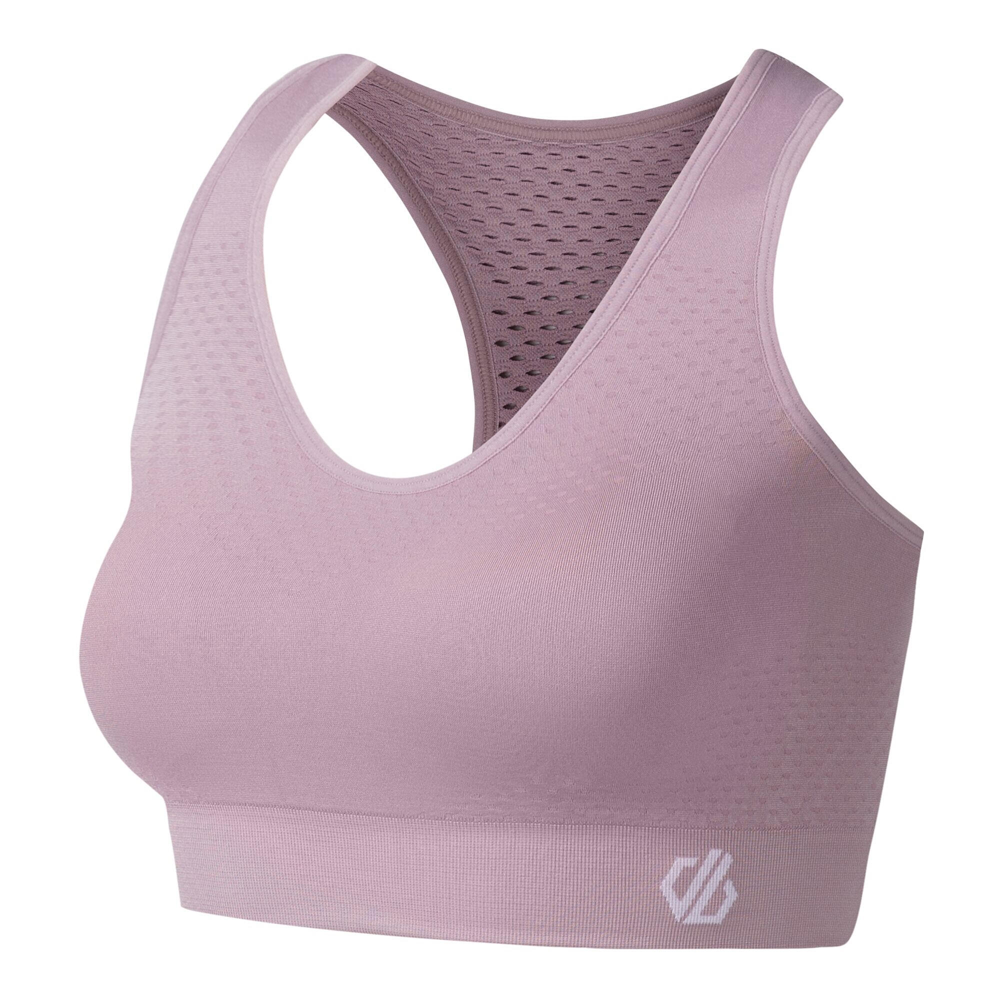 Brassière De Sport DONT SWEAT IT Femme (Mauve) 3/5