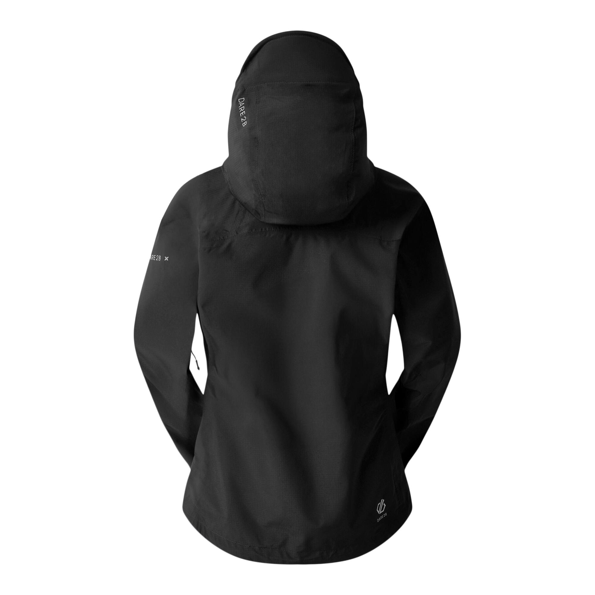 Veste Imperméable À Capuche BREATHE EASY Femme (Noir) 2/5