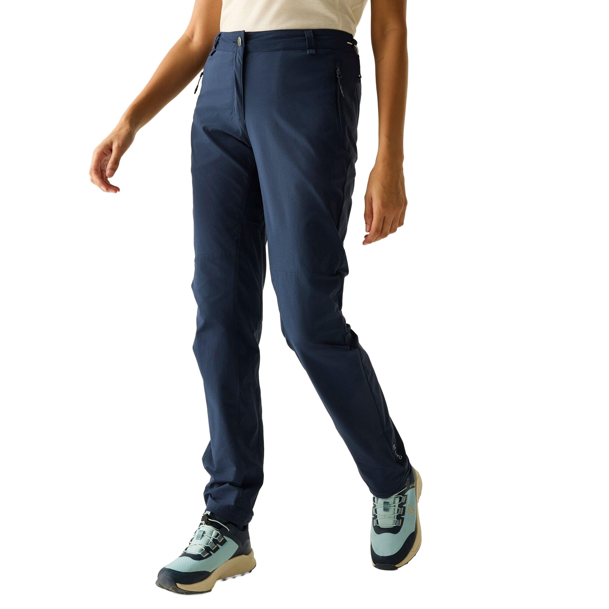 Dare2b Womens/Ladies Melodic II Lightweight Stretch Walking Trousers (Navy) 4/5