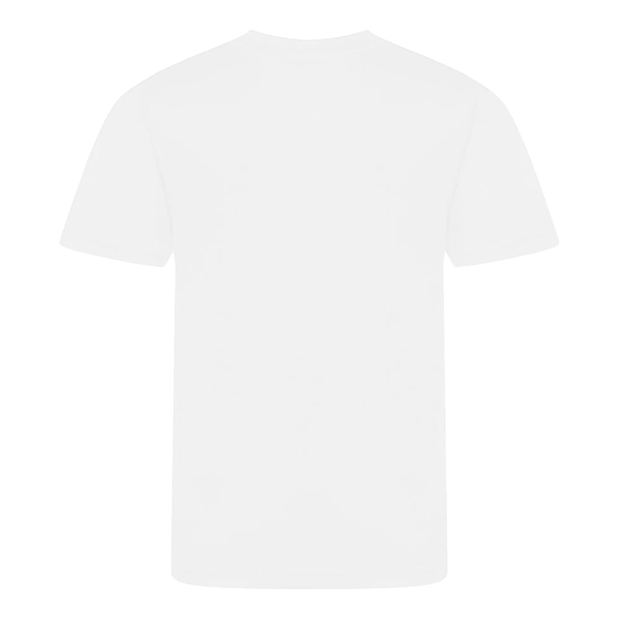 Maglietta A Maniche Corte Cool Smooth Bambini/e AWDis Bianco 2/2
