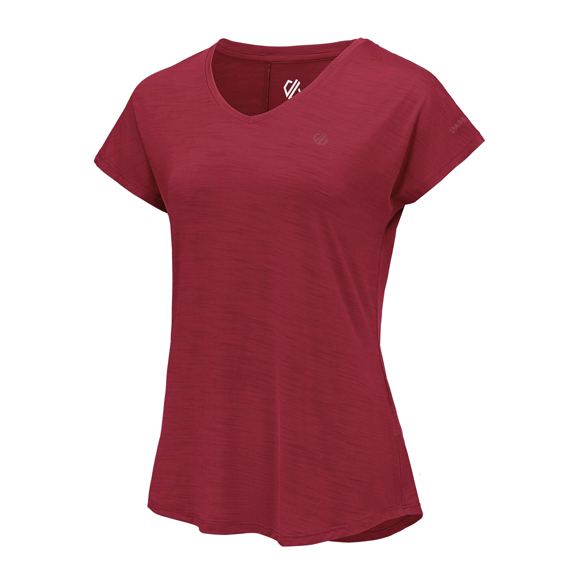 Tshirt Sport VIGILANT Femme (Rouge Sang) 3/5