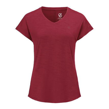 Tshirt Sport VIGILANT Femme (Rouge Sang)
