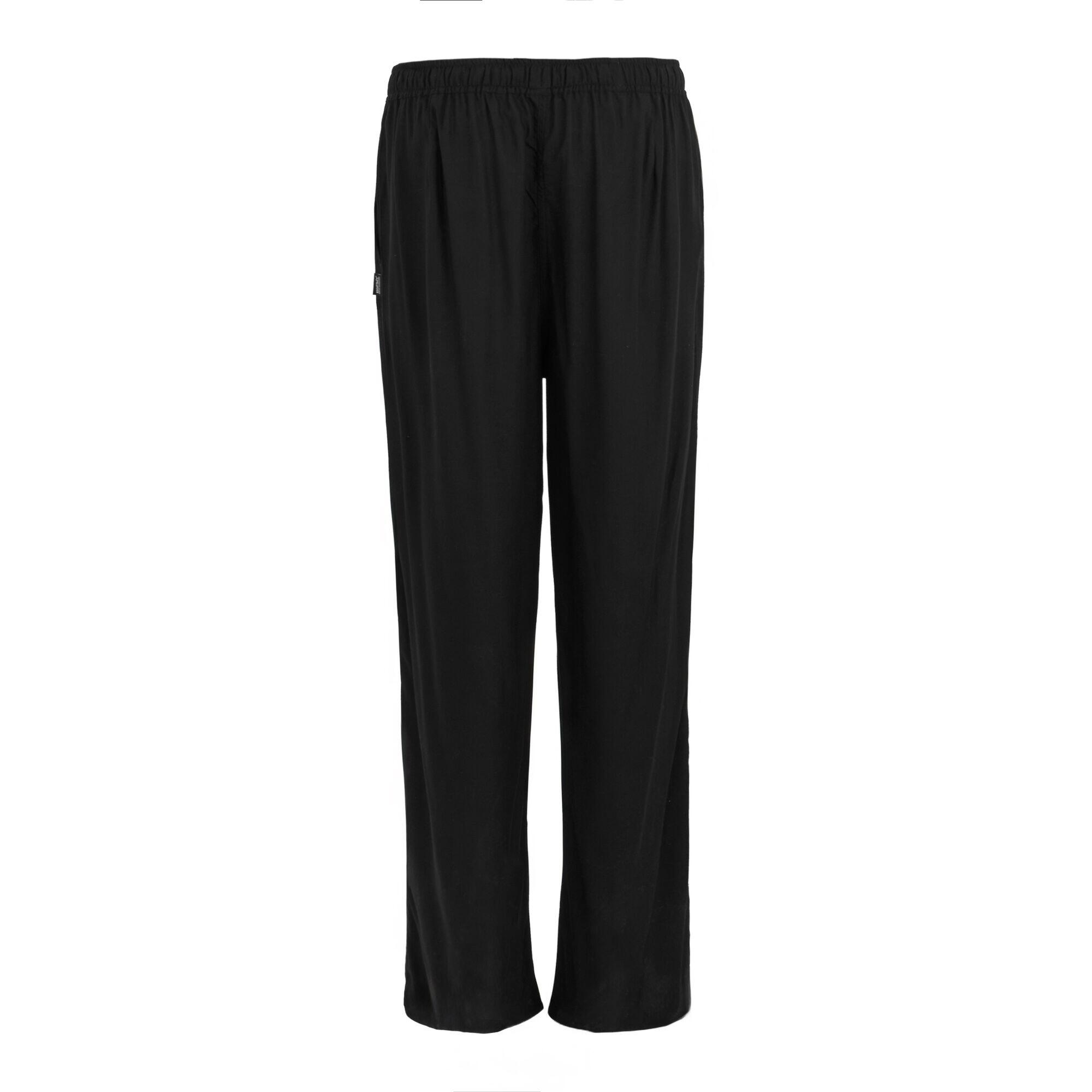 Pantalon Motif/style Uni ELBRIE Femme (Noir) 2/5