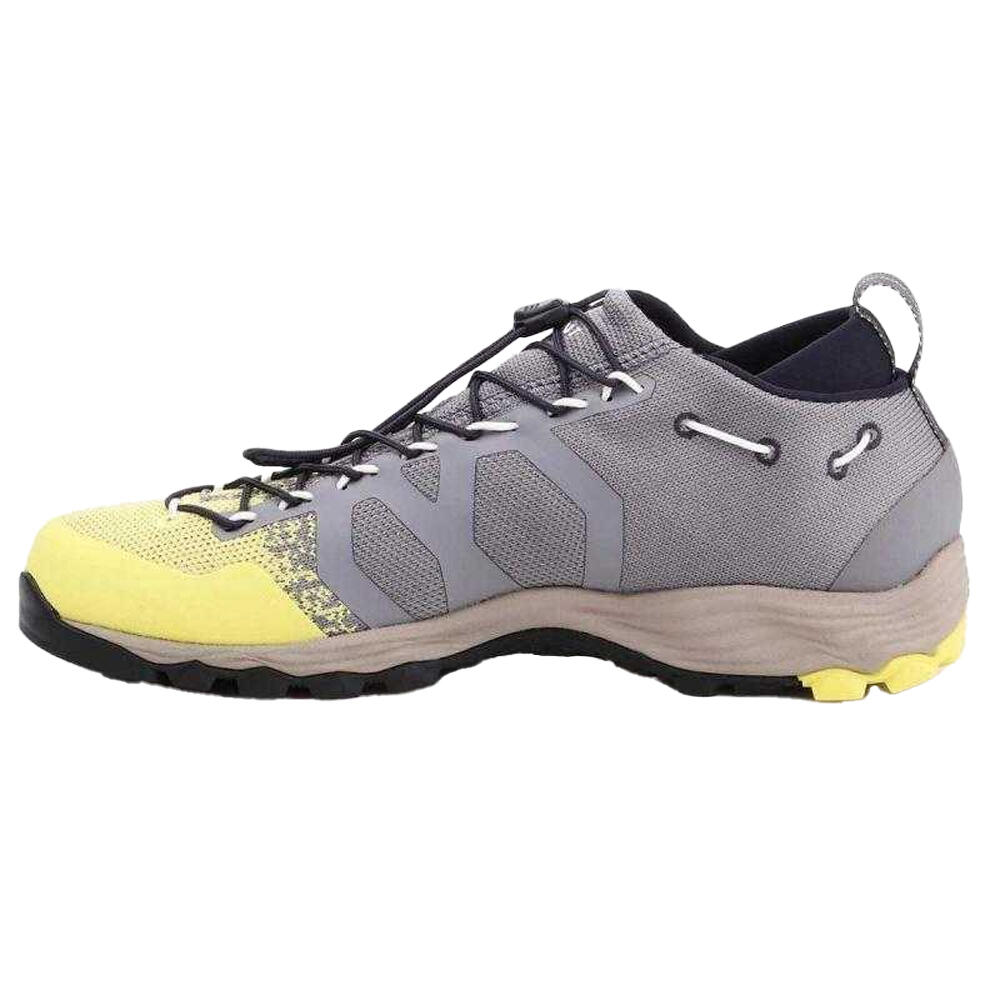Zapatillas Deportivas de Punto Agamura Diseño Lisos para Mujer Amarillo 3/6