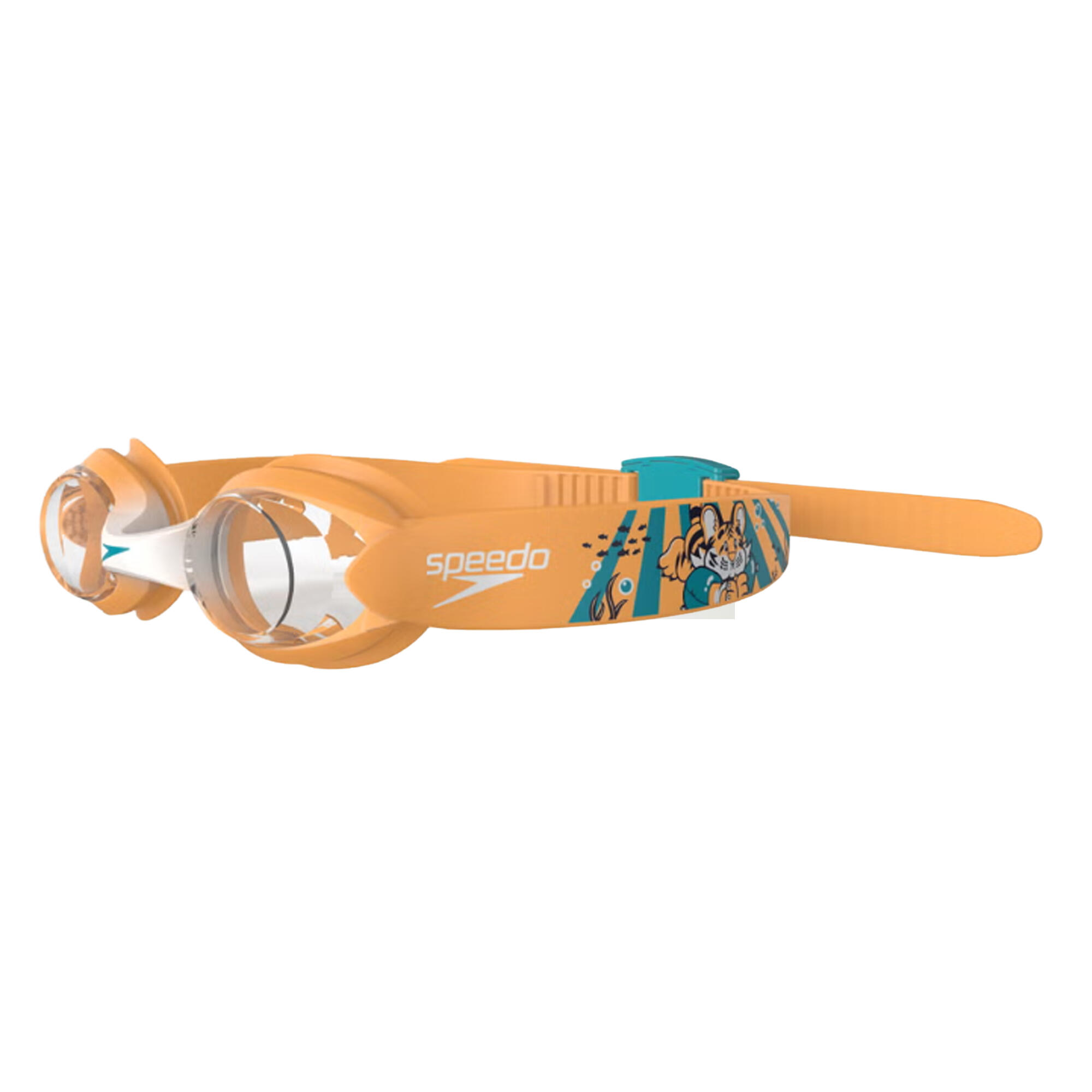 Brille "Illusion" Kinder Orange/Grün 3/4
