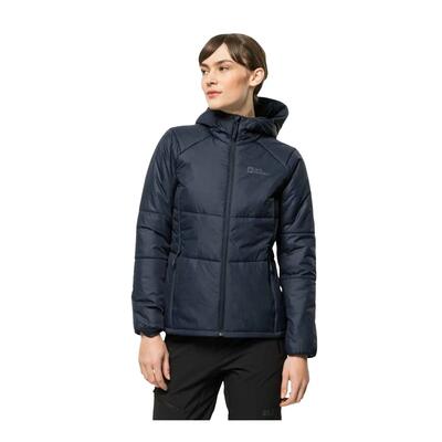 Dames bergland ins gewatteerd jack (marineblauw)