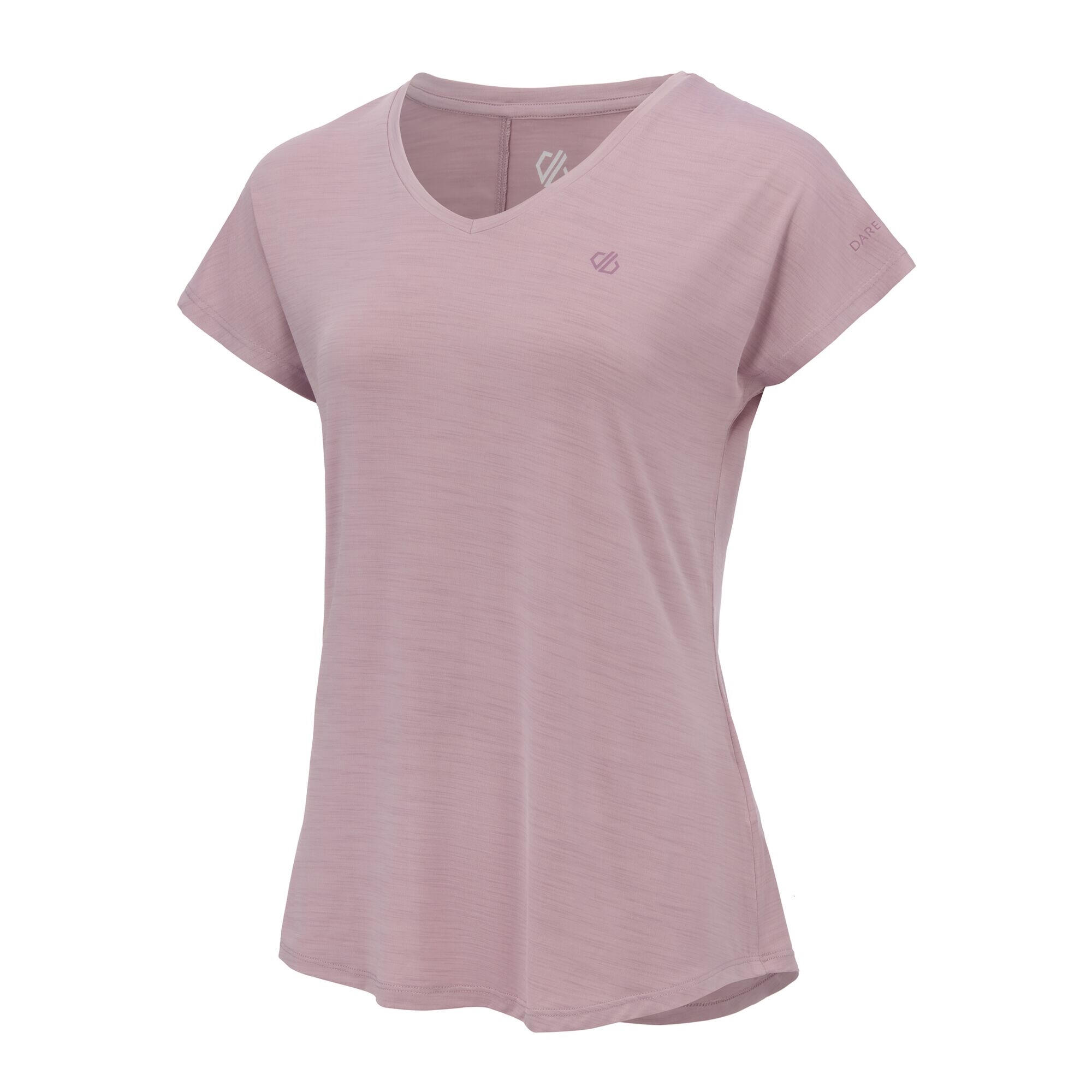 Dames Vigilant Actief TShirt (Mauve schaduw) 4/5