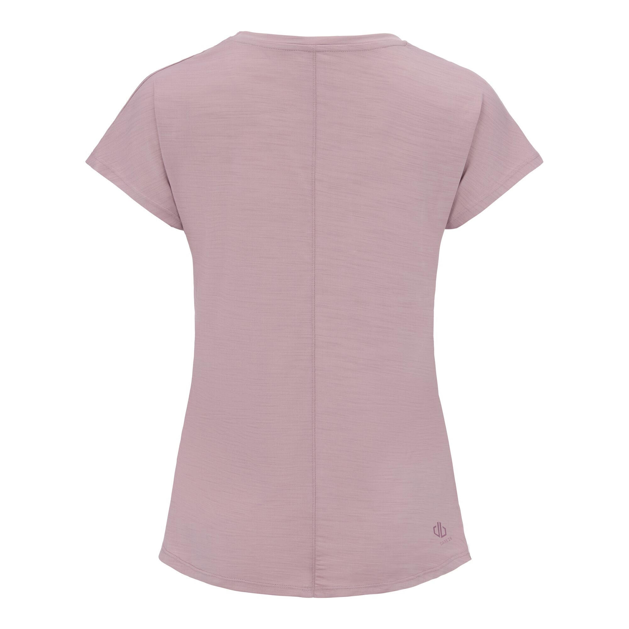 Dames Vigilant Actief TShirt (Mauve schaduw) 3/5