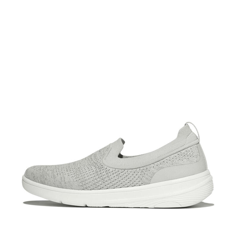 FITFLOP FitFlop Super-Q Knit Slip-Ons  ARCTIC GREY/ZILVER 38