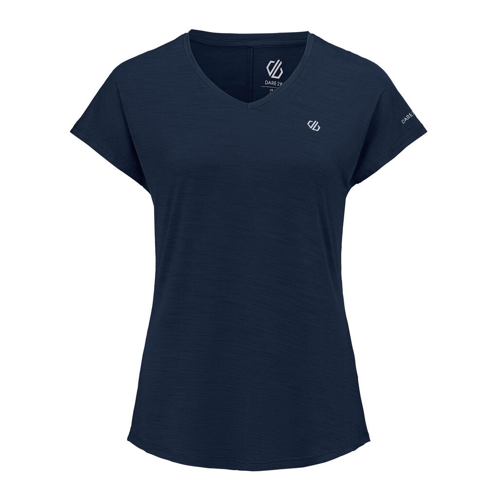 Womens/Ladies Vigilant Active TShirt (Navy)