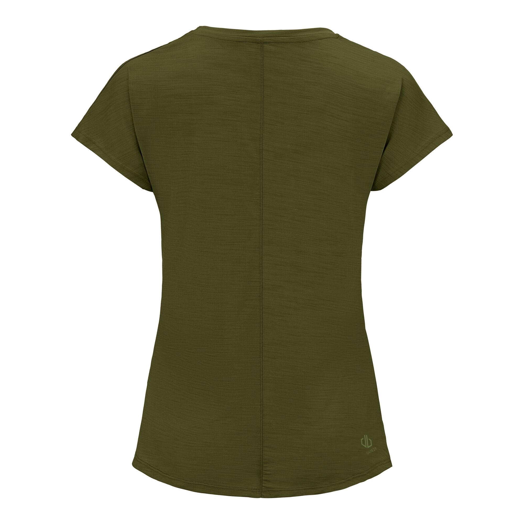 Tshirt Sport VIGILANT Femme (Vert Néphrite Uni) 2/5
