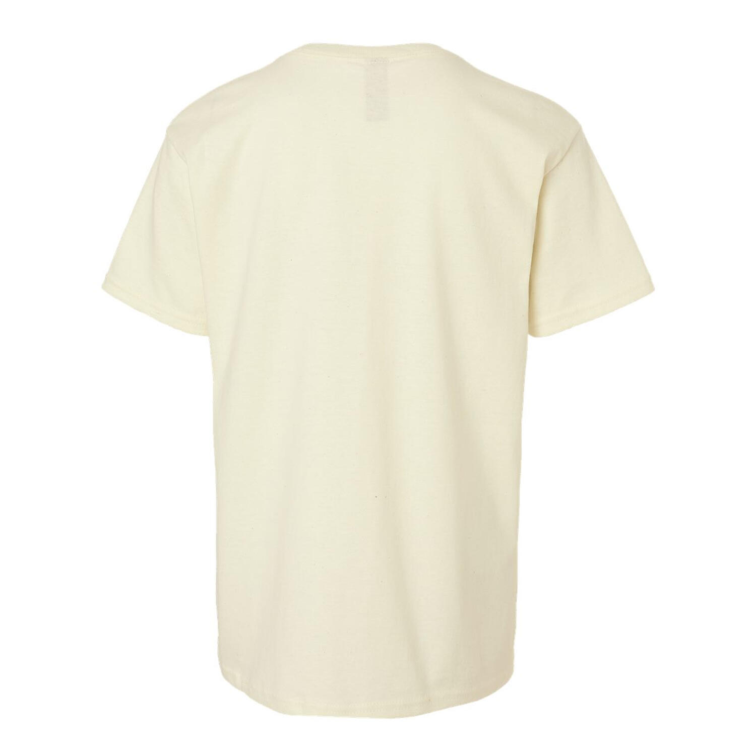 Tshirt Uni En Coton HEAVY COTTON Enfant (Orange) 3/4