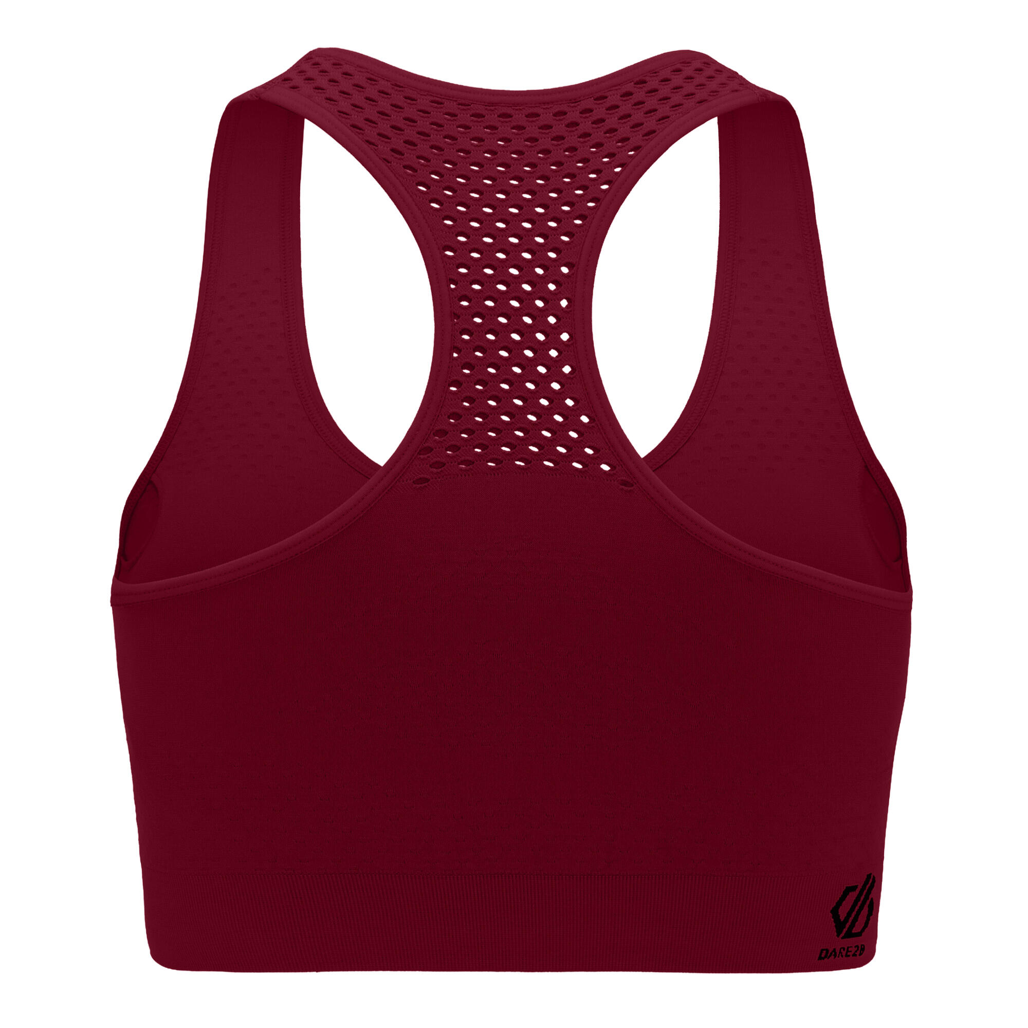 Dames Dont Sweat It II Sportbeha (Tibetaans Rood) 2/5