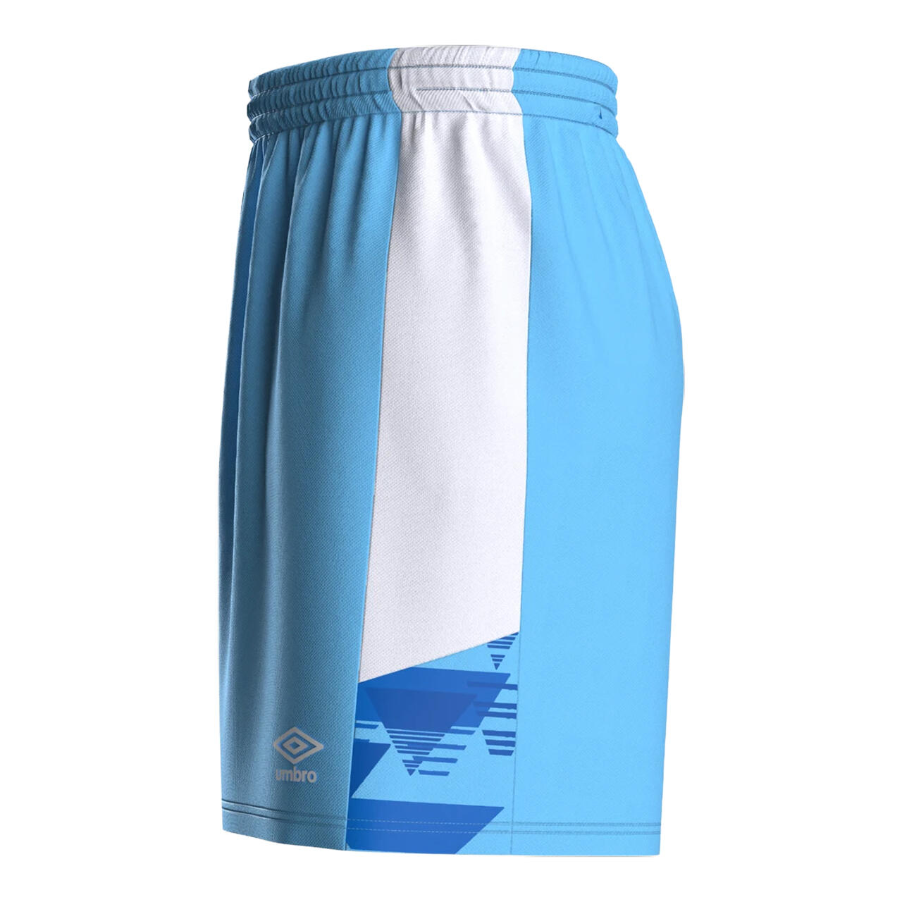 Short VIER Enfant (Bleu Ciel / Blanc) 3/4
