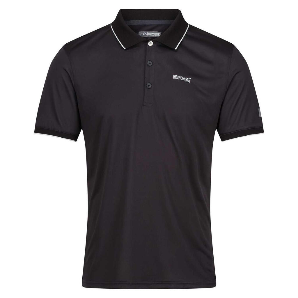 Mens Remex II Polo Shirt (Ash Solid)