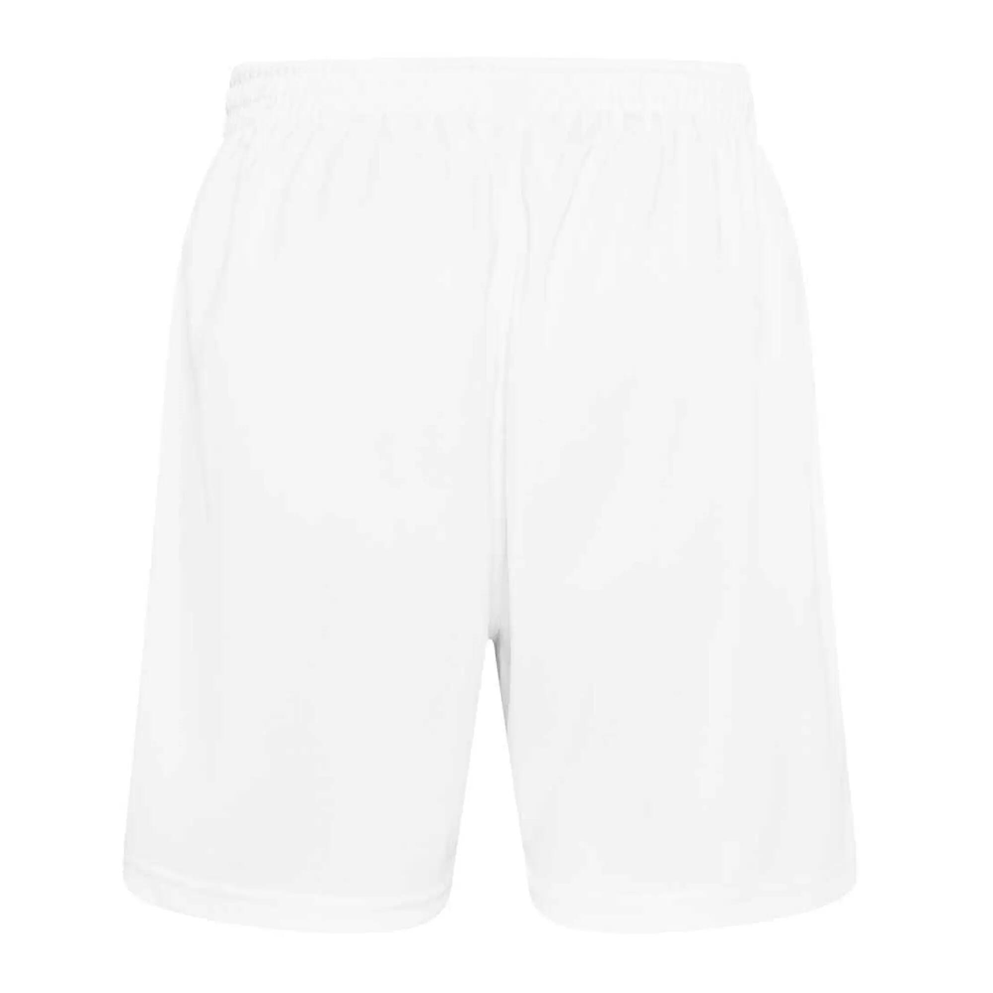 Just Cool Short De Sport Enfant (Blanc Arctique) 3/3
