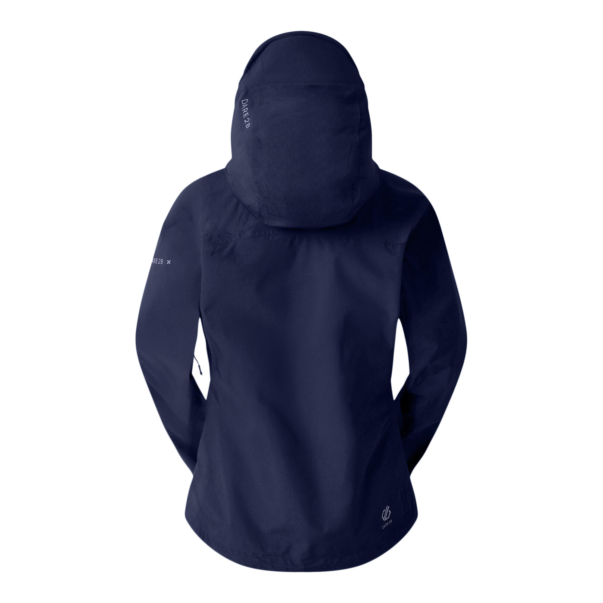 Veste Imperméable À Capuche BREATHE EASY Femme (Bleu Marine) 2/5
