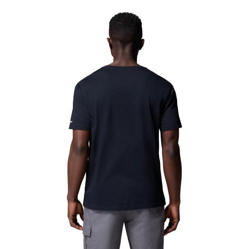 Maglietta Grafica Uomo Columbia Path Lake II Nero 3/3