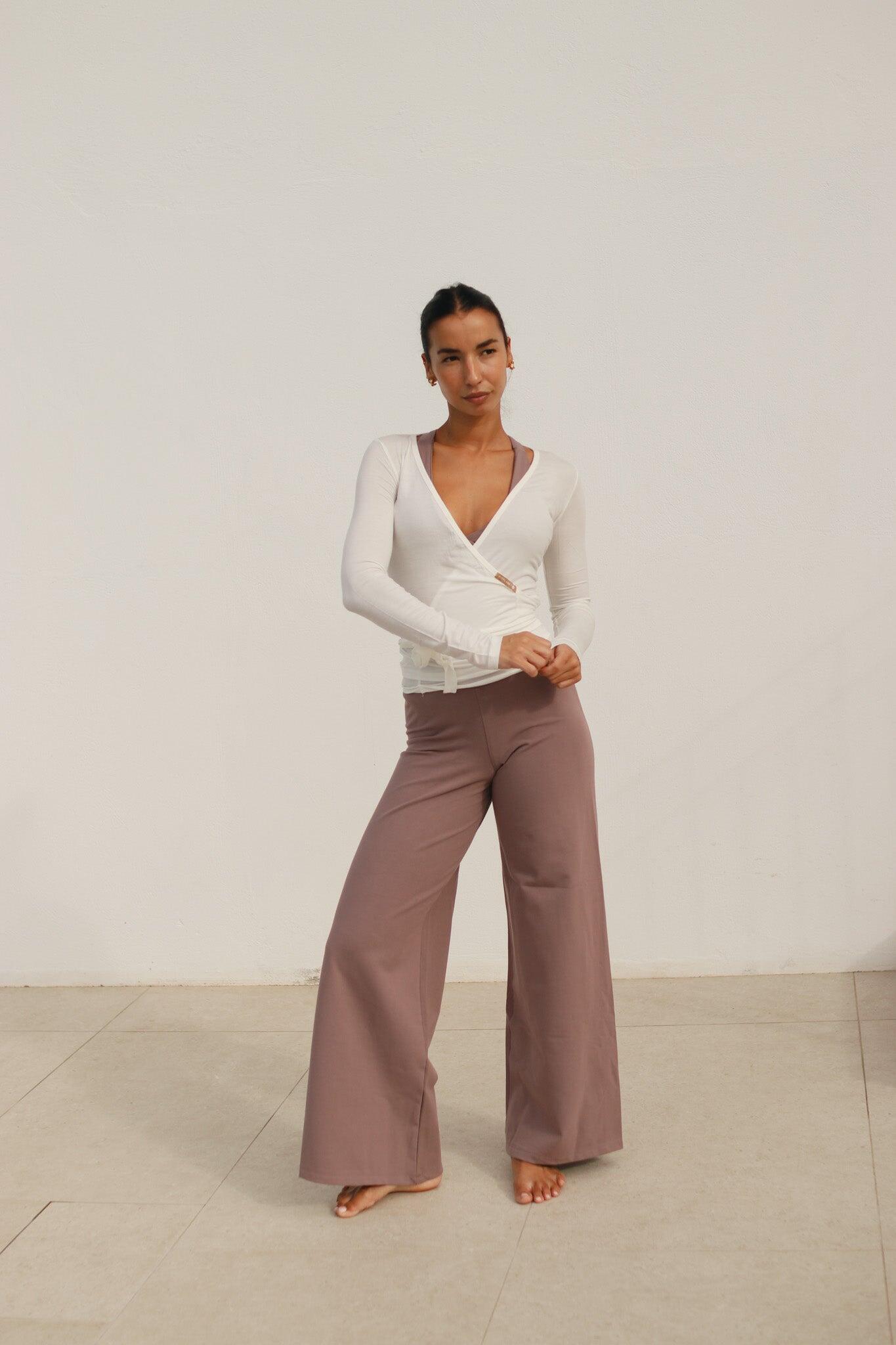 Legging Elefante algodón - Malva 3/4