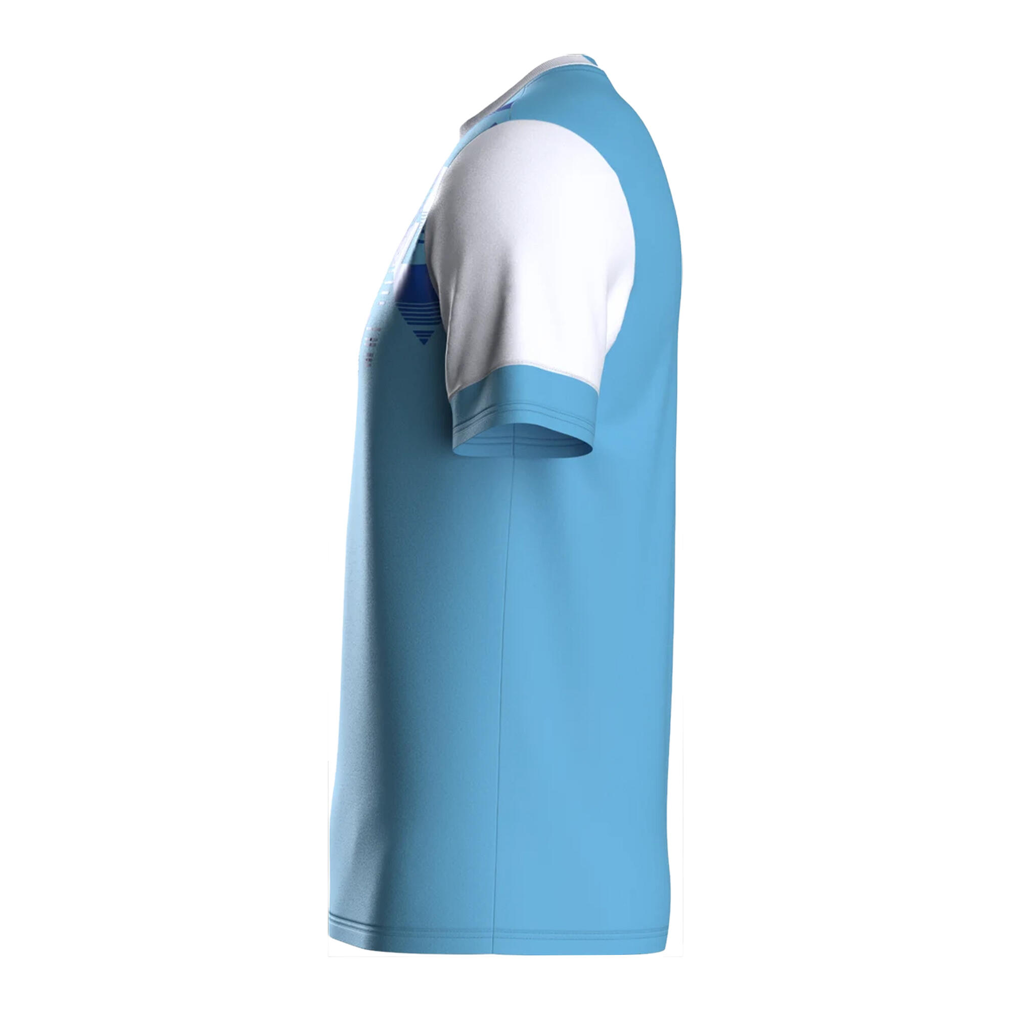 Maillot VIER Enfant (Bleu Ciel / Blanc) 3/4