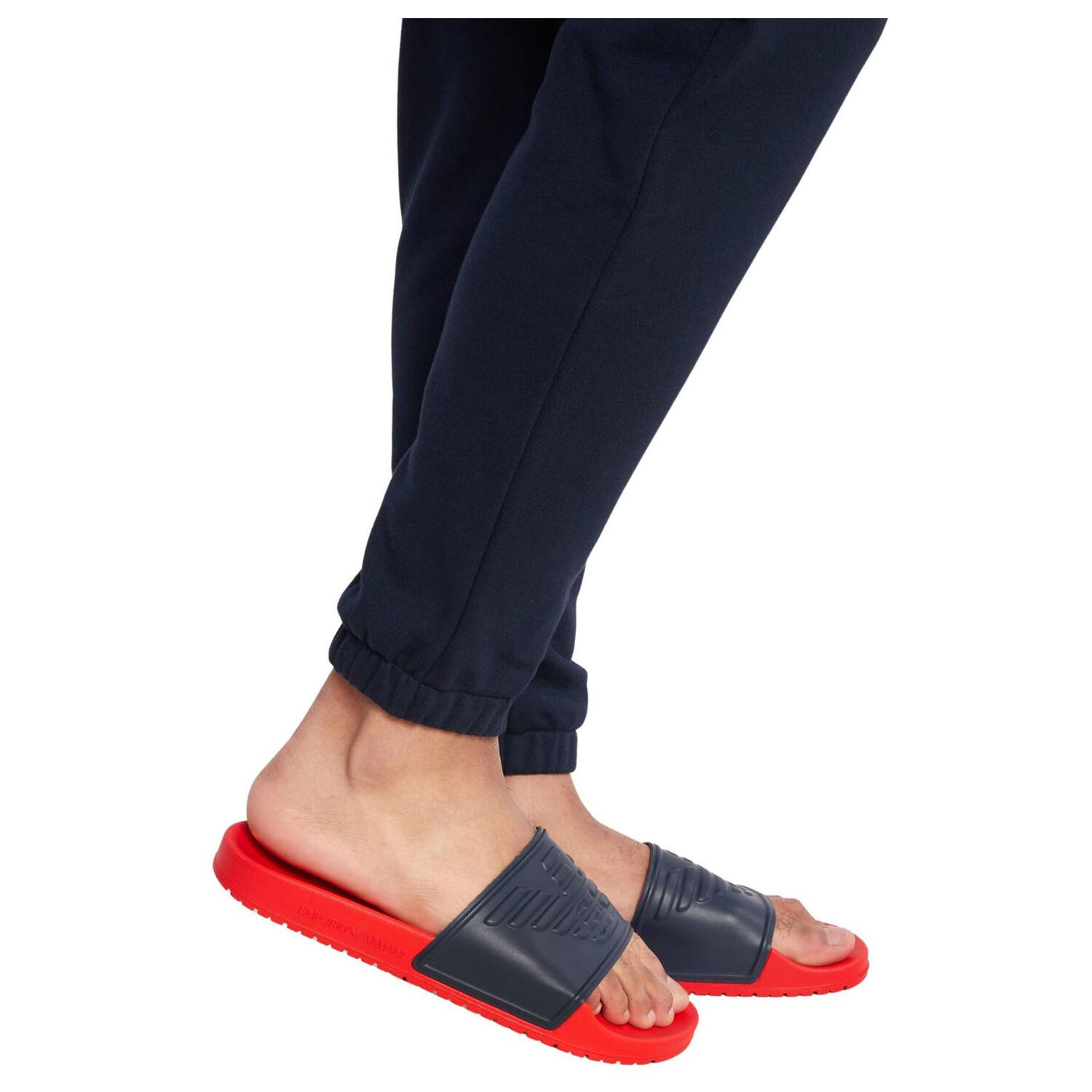 Chanclas para Hombre Marino, Rojo 3/4