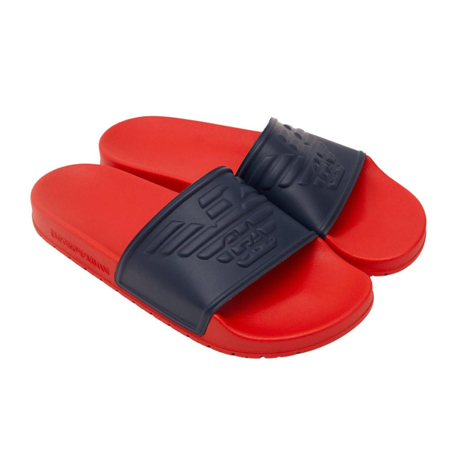 Chanclas para Hombre Marino, Rojo 2/4