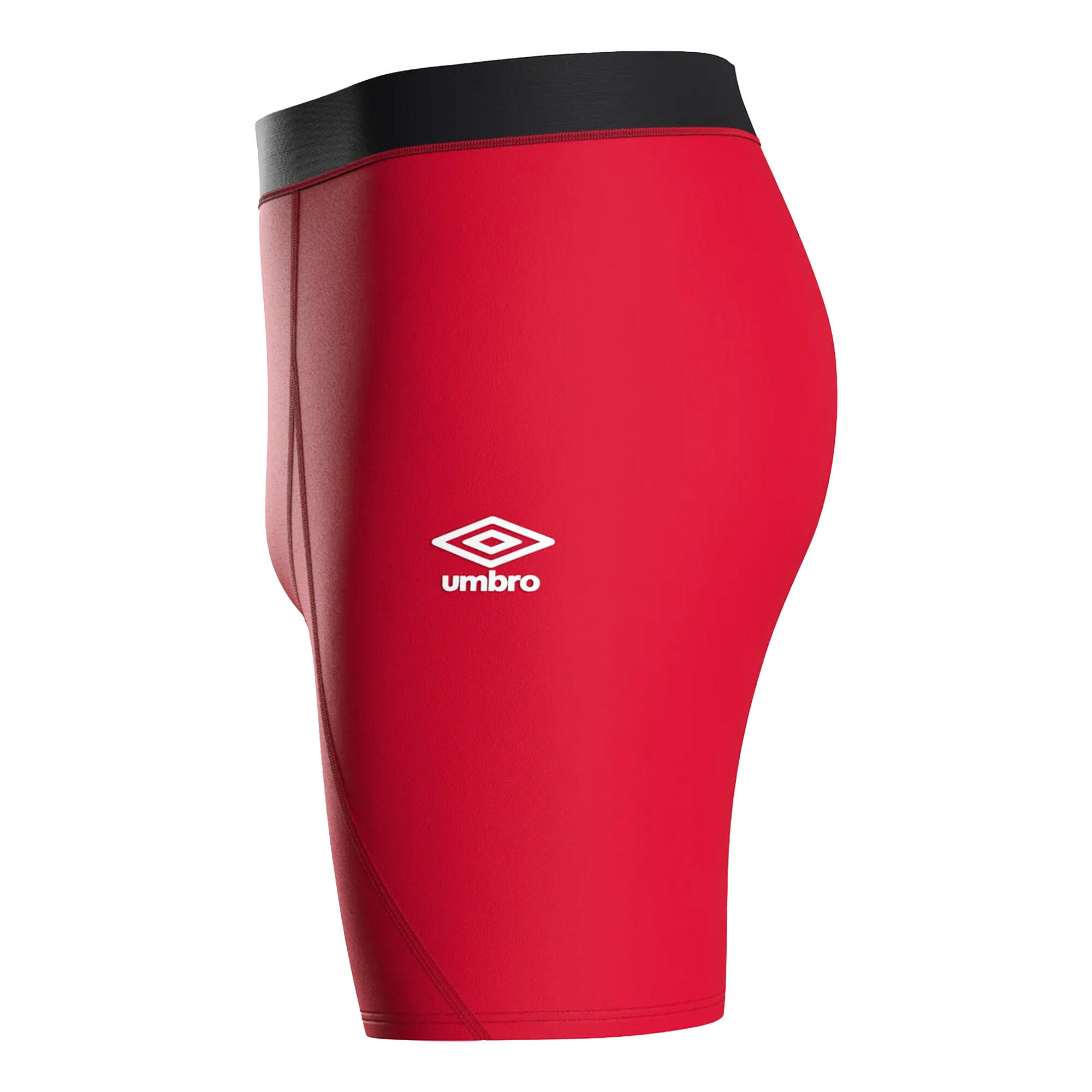 Short Thermique CORE POWER Homme (Rouge) 3/4