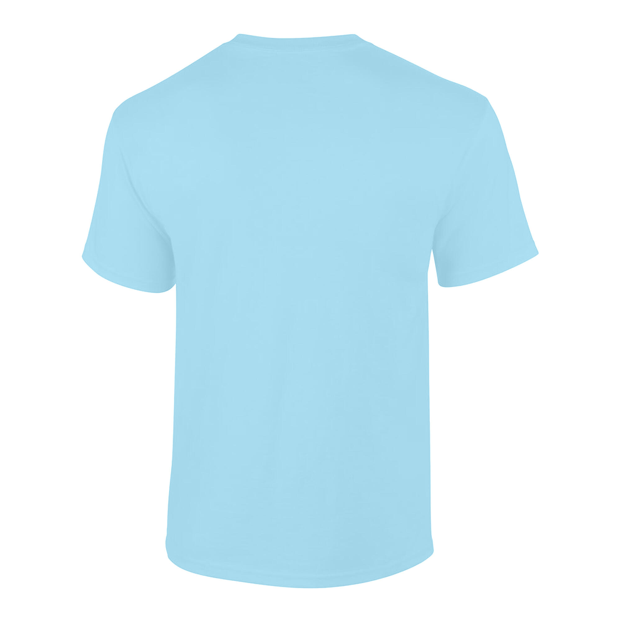 Mens Short Sleeve SoftStyle TShirt (Sky) 2/3