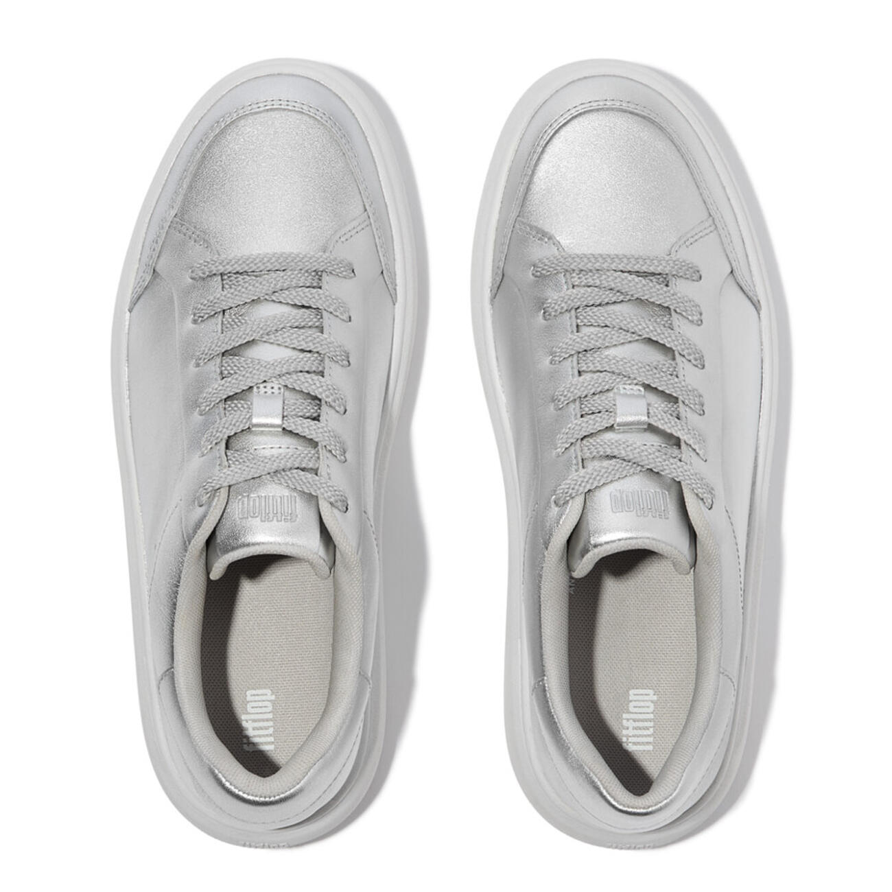 Baskets FitFlop Rtg Cuir Métallisé 5/7