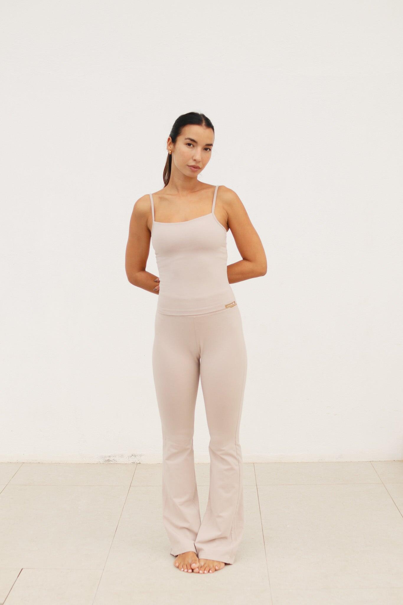 Legging campana algodón - Beige 4/5