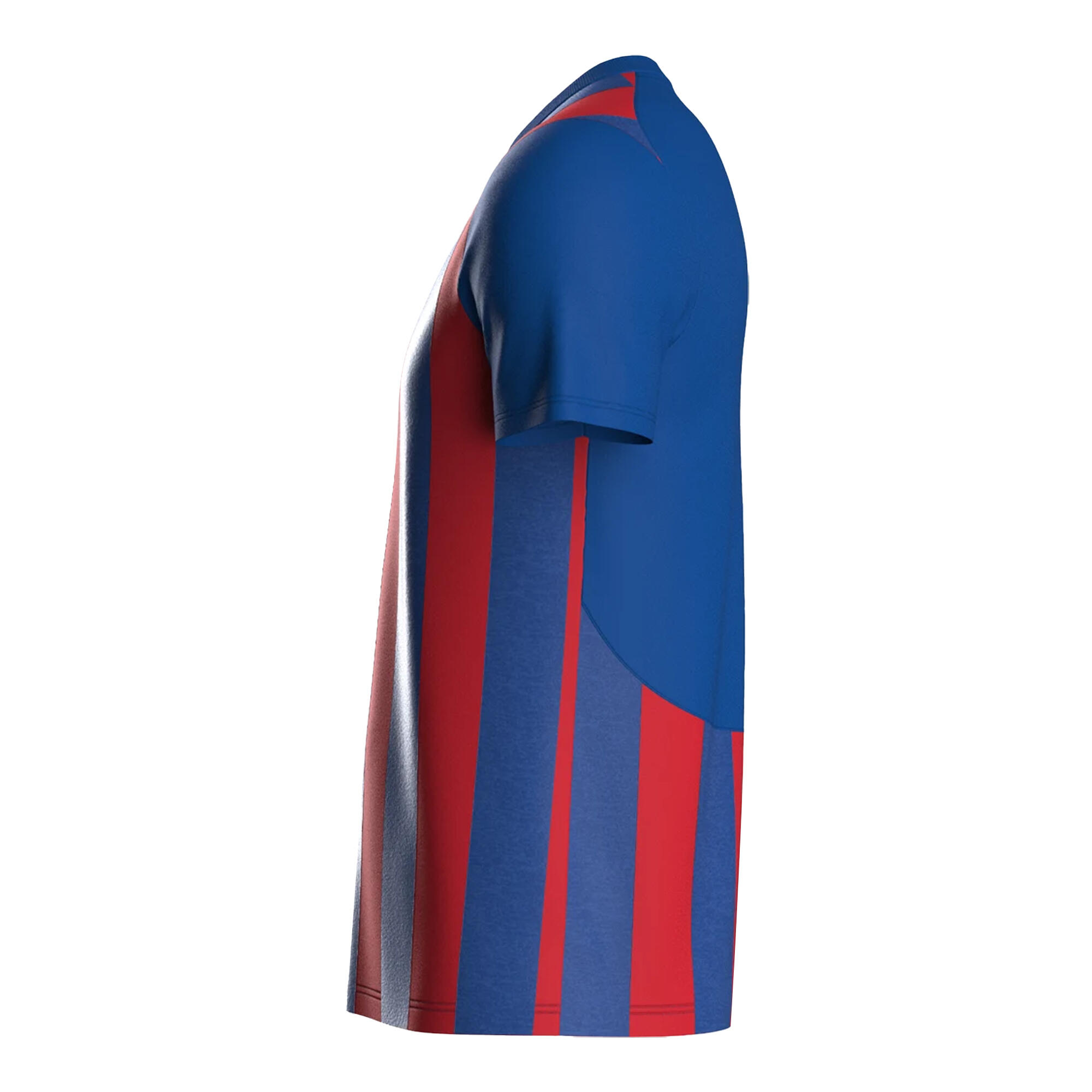 Childrens/Kids Ramone Jersey (Royal Blue/Vermillion) 3/4