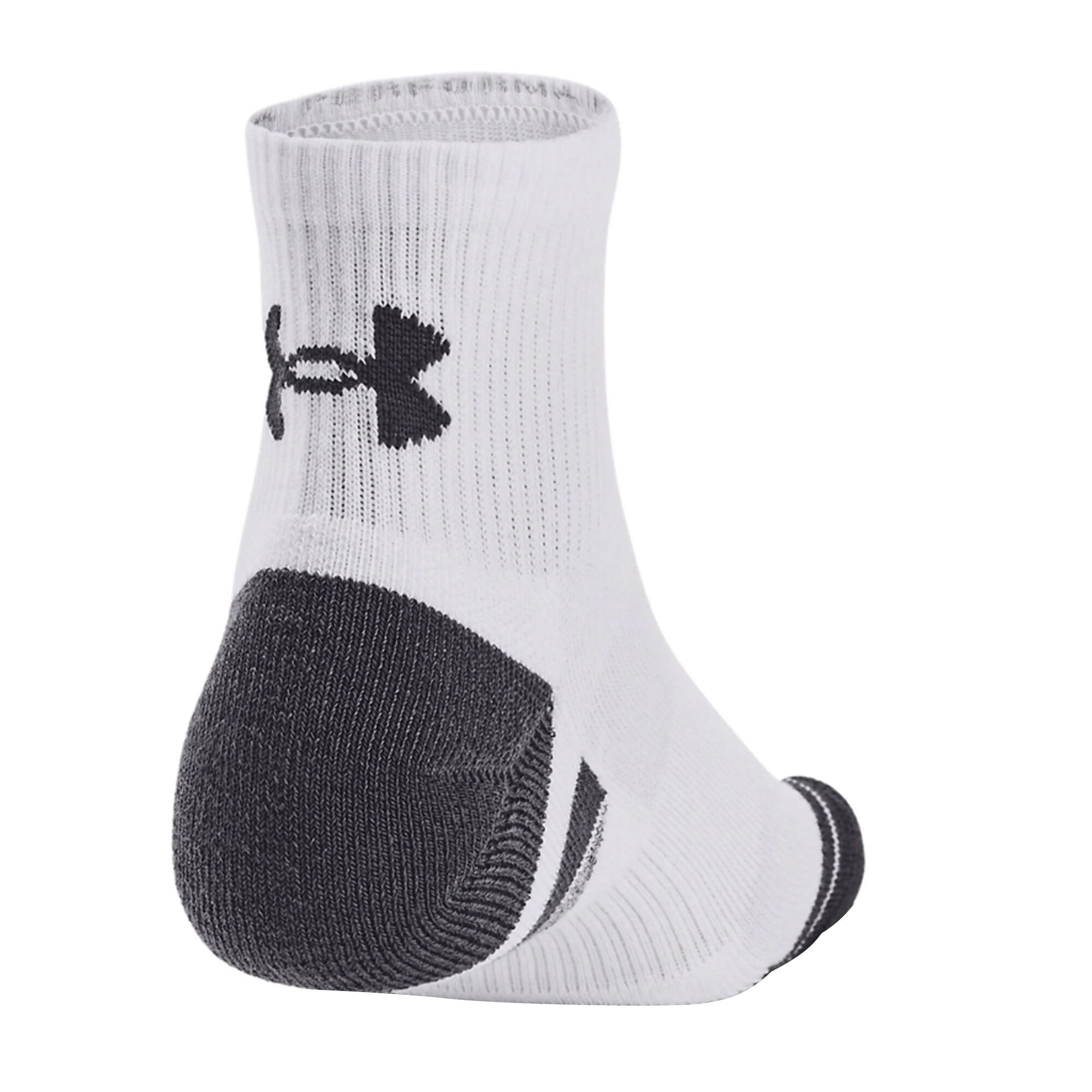 "Performance Tech" Socken für HerrenDamen Unisex (3erPack) Damen und Herren Weiß 2/4