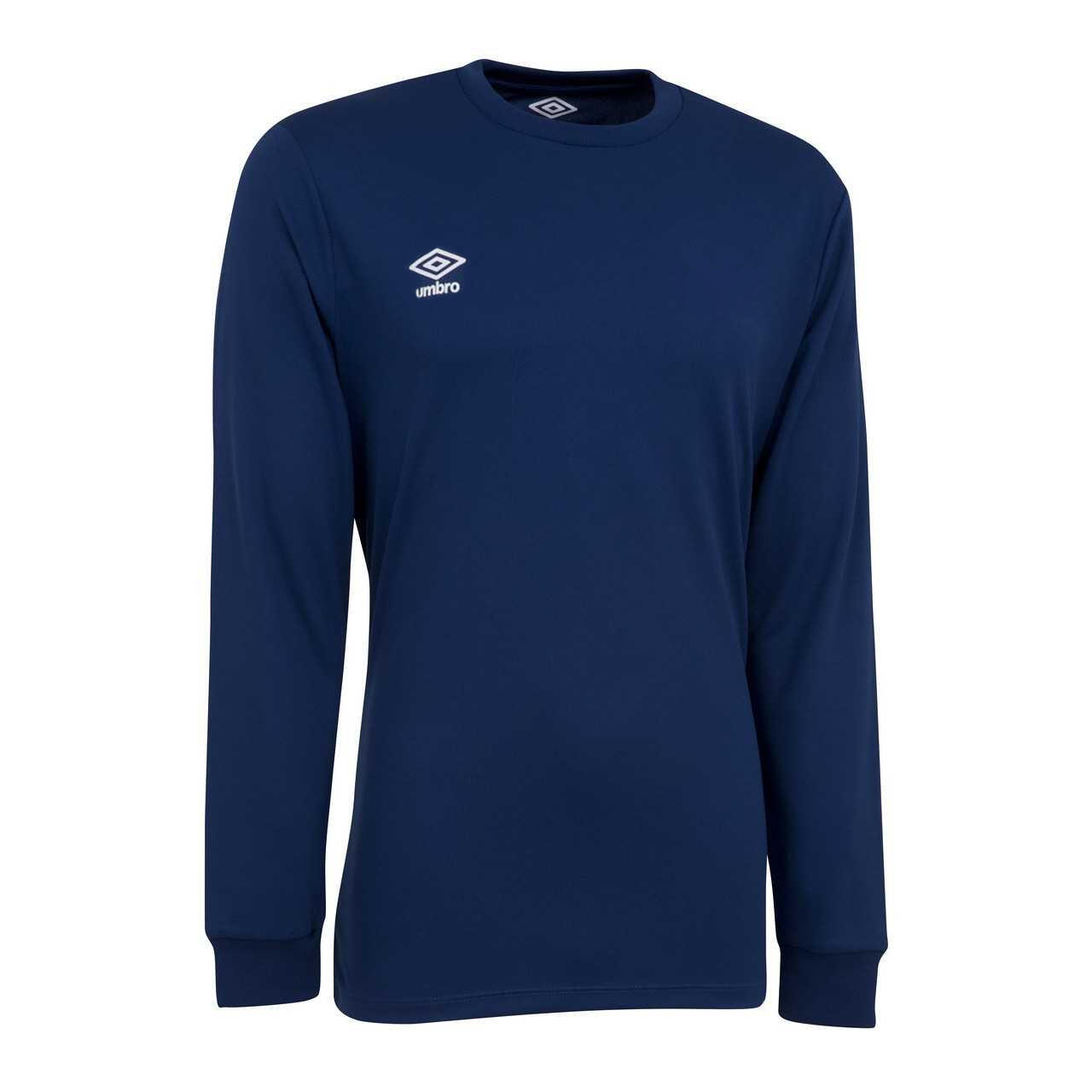 Maglia Manica Lunga Uomo Umbro Club Blu Navy 3/4