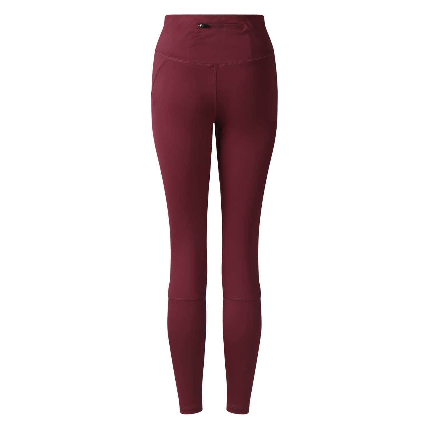 Womens/Ladies Pro Training 7/8 Leggings (Plum) 2/2