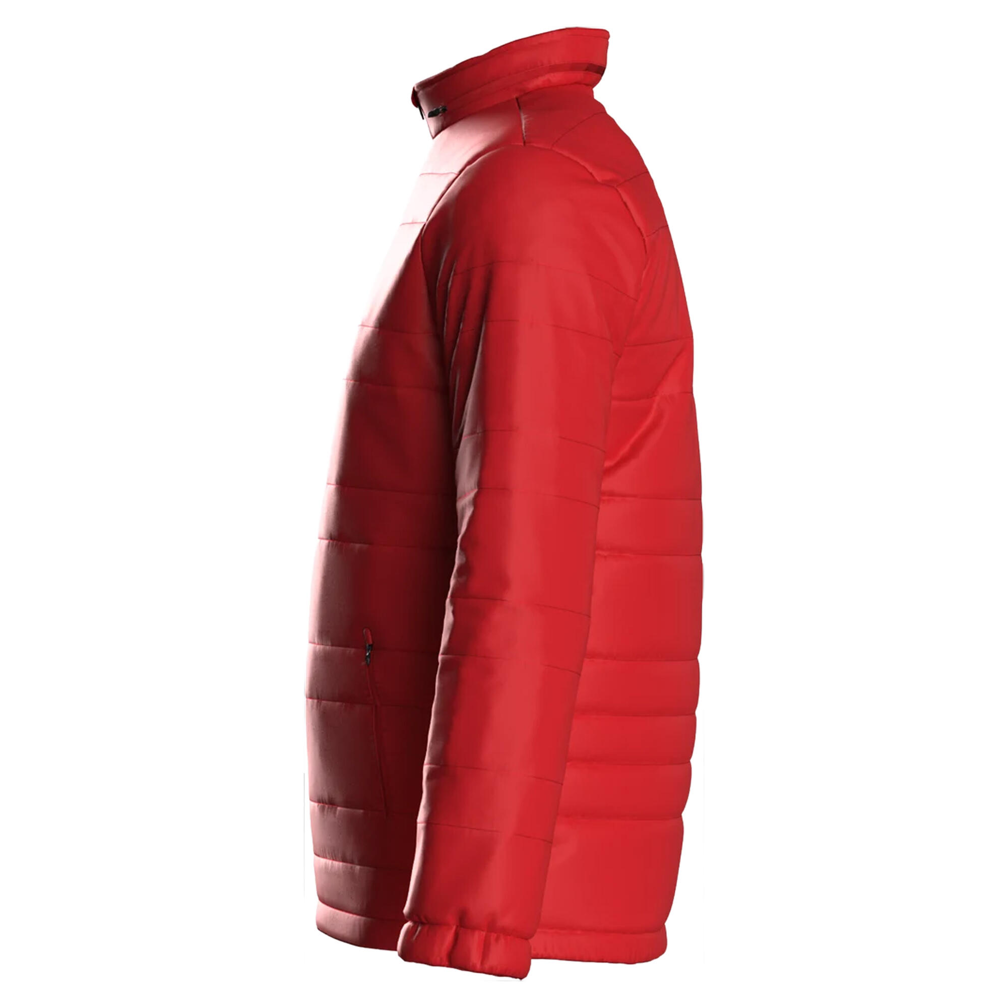 Mens Club Essential Bench Jacket (Vermillion) 3/4