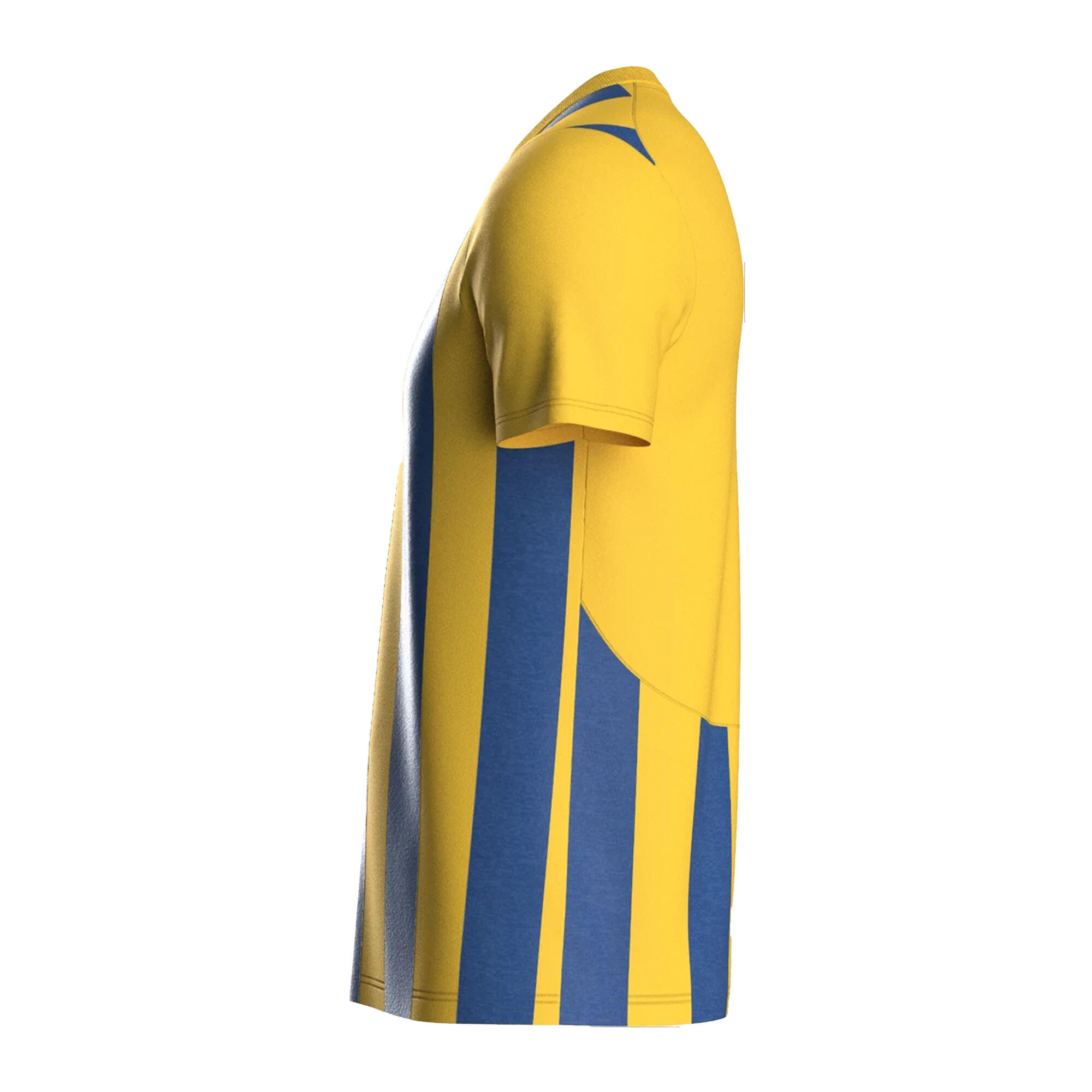 Childrens/Kids Ramone Jersey (Yellow/Royal Blue) 3/4