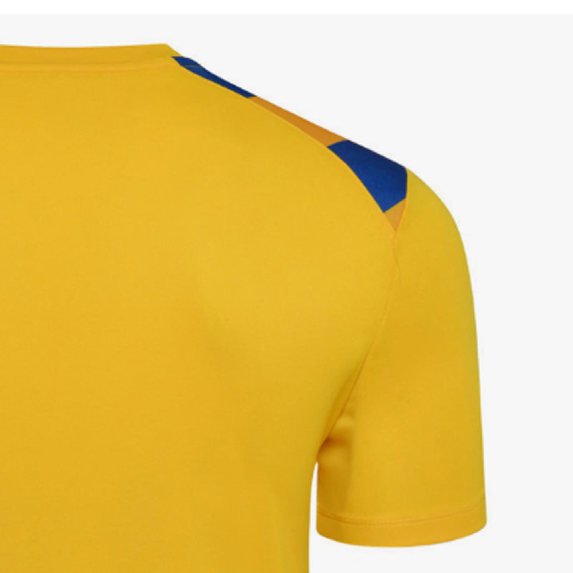 Childrens/Kids Ramones Jersey (Yellow/Royal Blue) 4/4