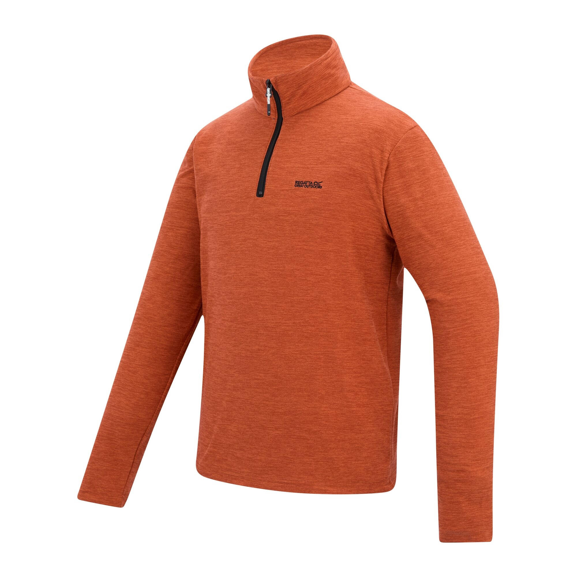 Haut Polaire THOMPSON Homme (Rouge Orangé) 3/5