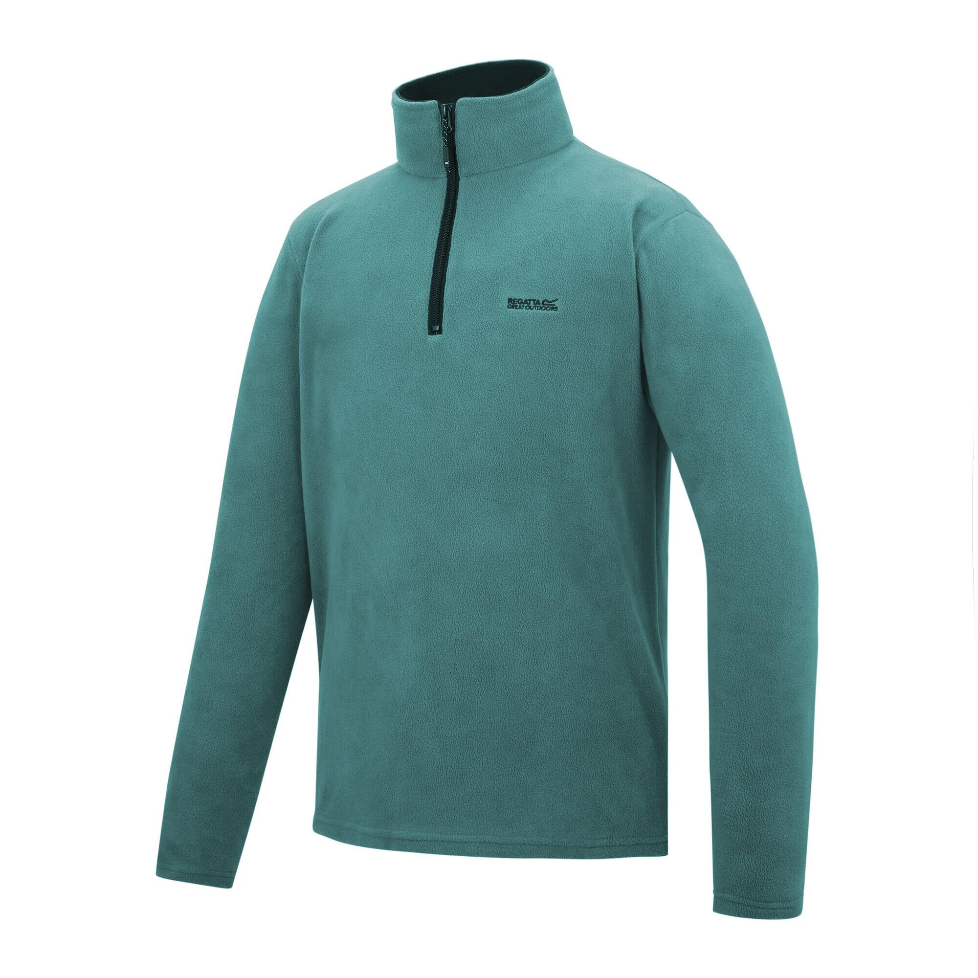Polaire Homme Regatta Thompson Demi-zip, Vert Néphrite, Légère, En Polyester, Neuve Avec étiquettes