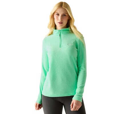Dames sweetheart quarter zip fleece top (marine)