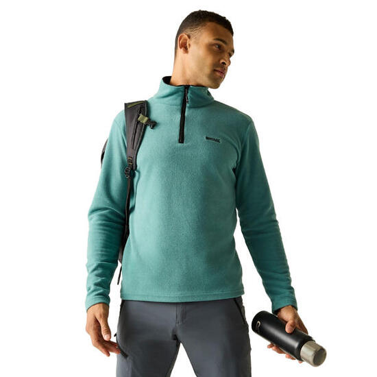 Great Outdoors Thompson FleeceTop mit Reißverschluss bis zur Brust Herren Arktis