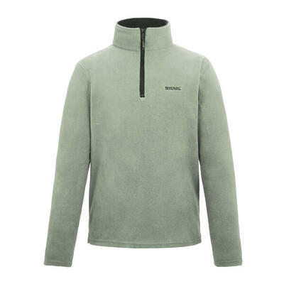 Geweldig voor buiten heren thompson half zip fleece sweater (donkergrijs)
