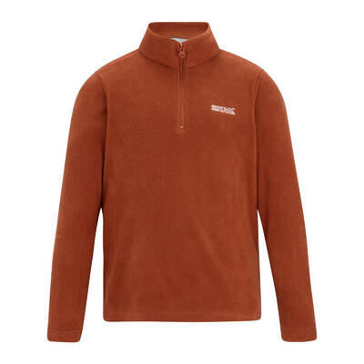 Geweldige outdoors kinder hot shot ii half zip fleece hoodie (roze drankje)