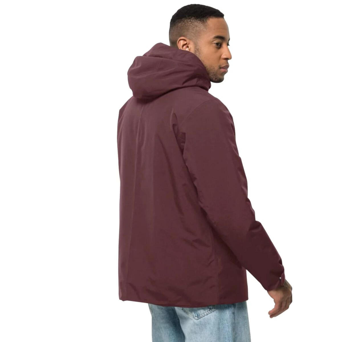 Giacca Uomo Jack Wolfskin Tempelhof Rosso 3/4