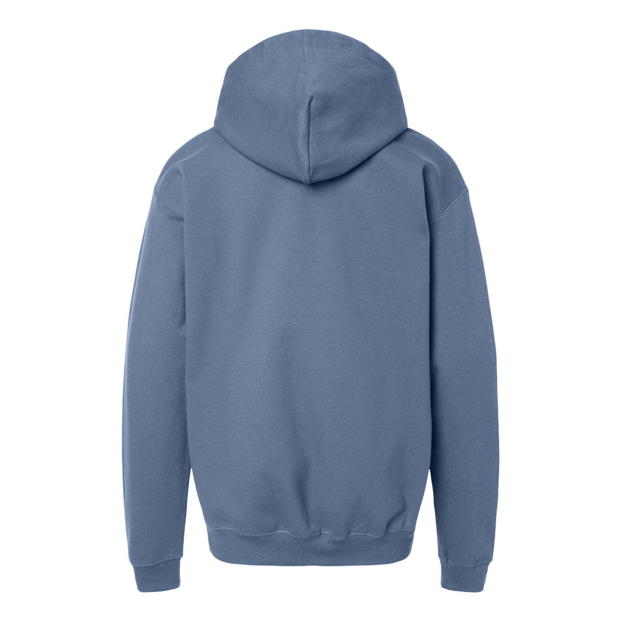 "Softstyle" Kapuzenpullover für , Mittelschwer, Fleece Kinder Stein Blau 3/3