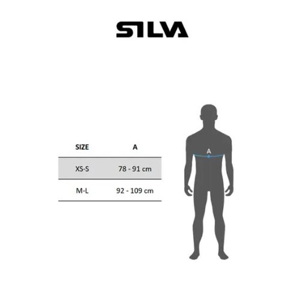 Chaleco hidratación Strive 5 running Azul SILVA 3/3